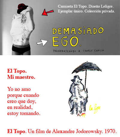 CAMISETA EL TOPO 1869